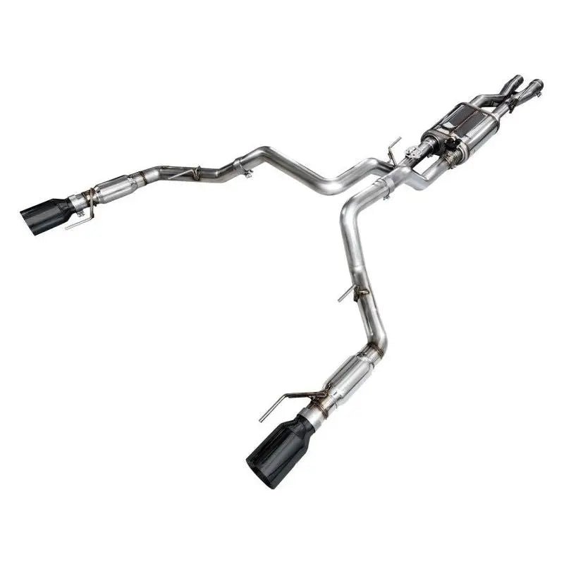 AWE Gen 3 Ford Raptor SwitchPath Exhaust - Diamond Black Tips NP Motorsports