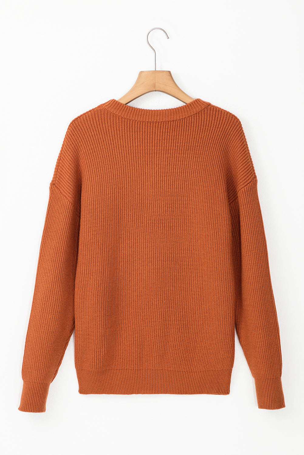 Hello Pumpkin Graphic Sweater Threaded Pear