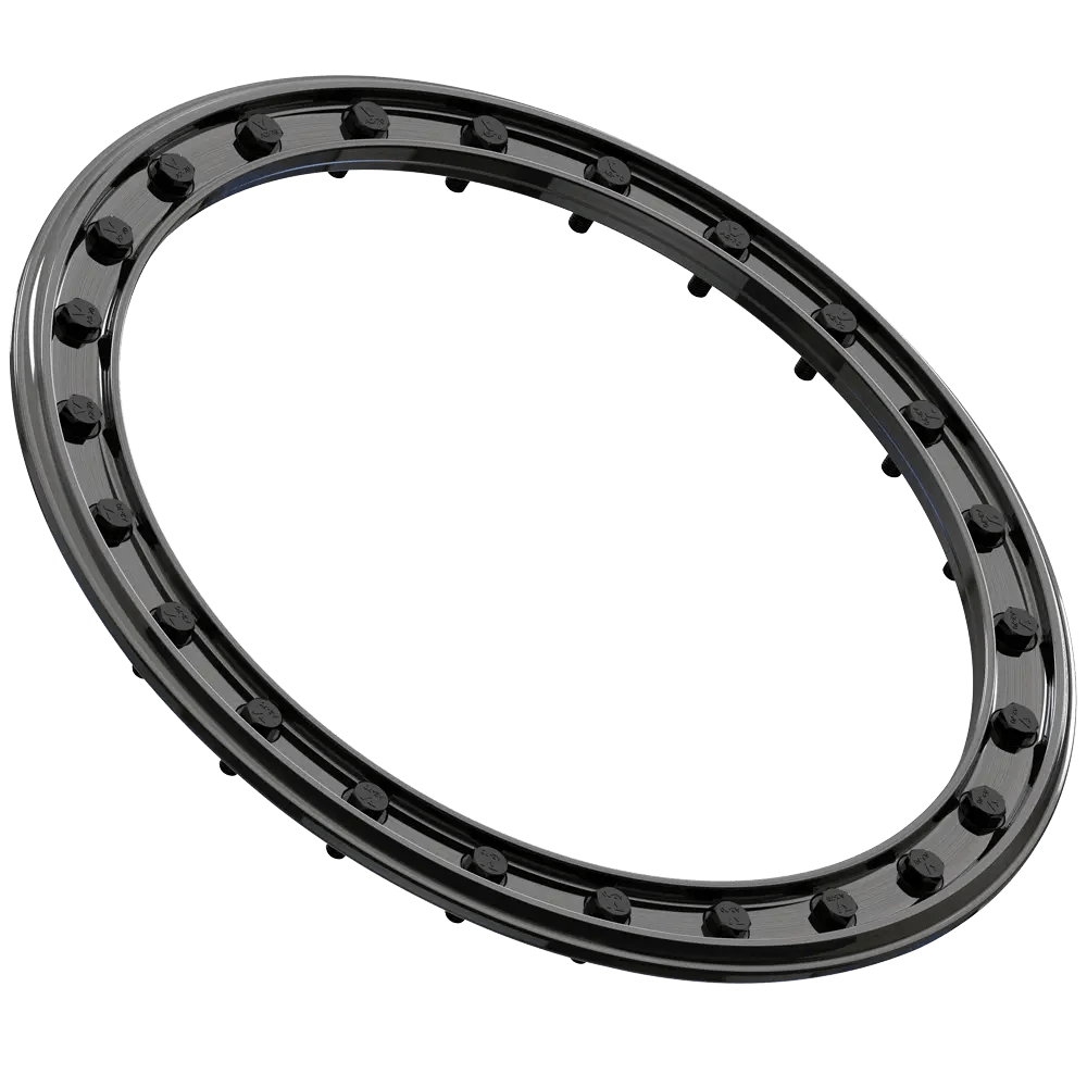 15" VBR10 BEADLOCK RING - BRUSHED GUNMETAL - Get it from Bo