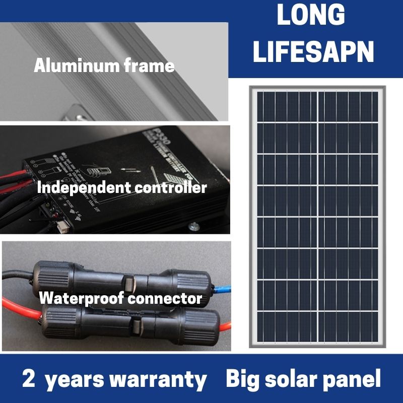 100 W 150 W 200 W Commercial solar street light-Stay on Langy Solar Lights