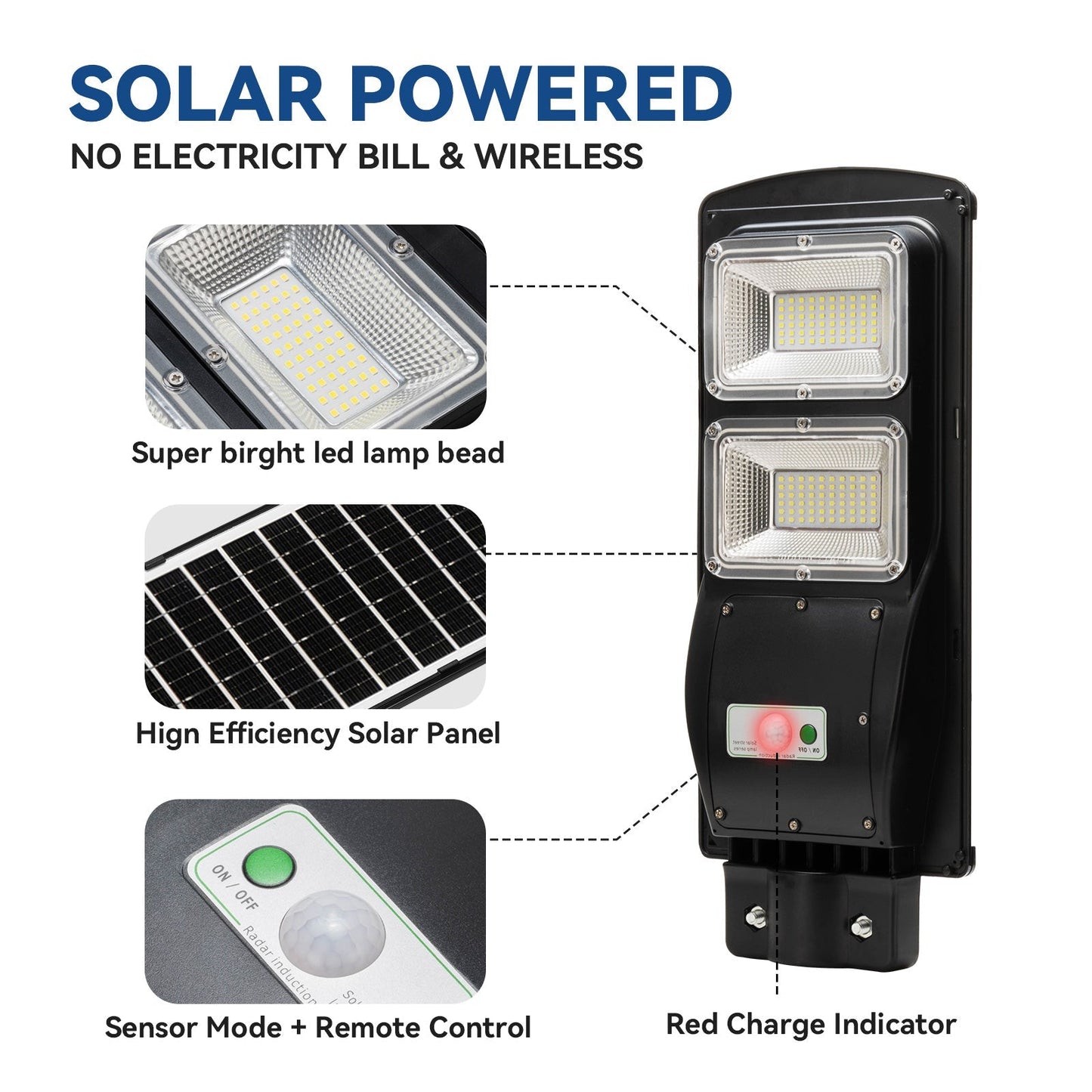 60W 90W 120W Solar Street Light -ES04 Series Langy Solar Lights
