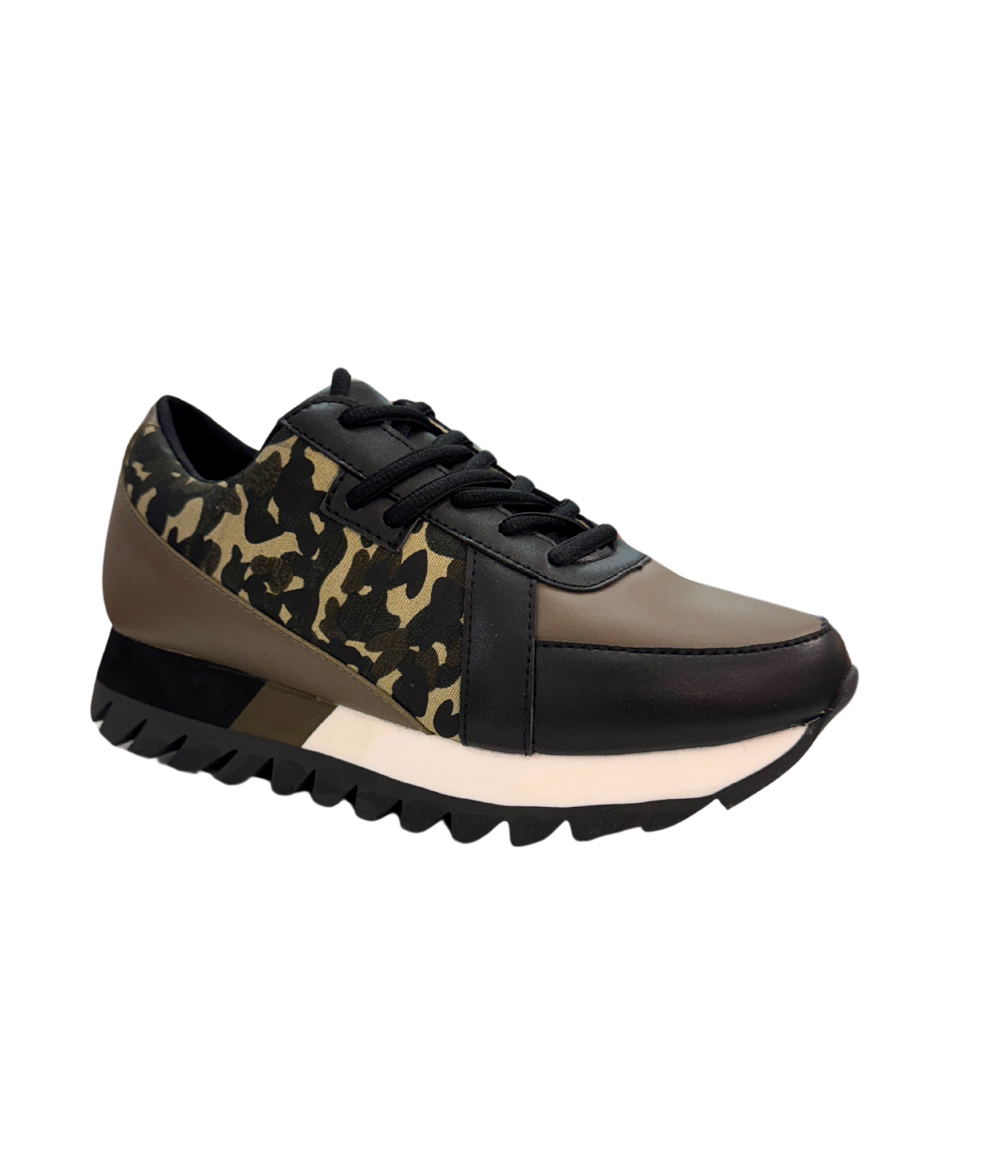 Geri Sneaker in Camo Naughty Monkey