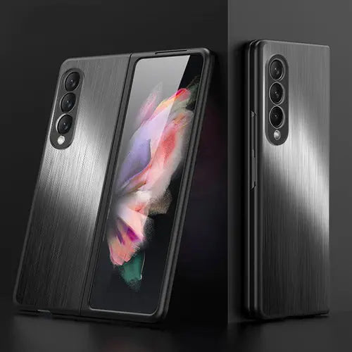 Galaxy Flip Metal Cover Phone Case Crimson Medea