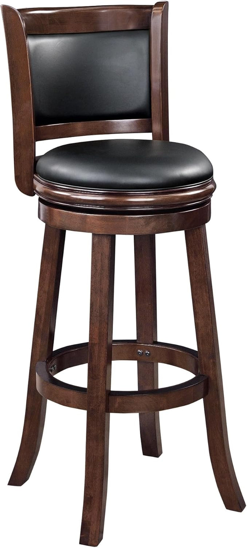 Augusta Swivel Extra Tall Bar Stool - Cappuccino