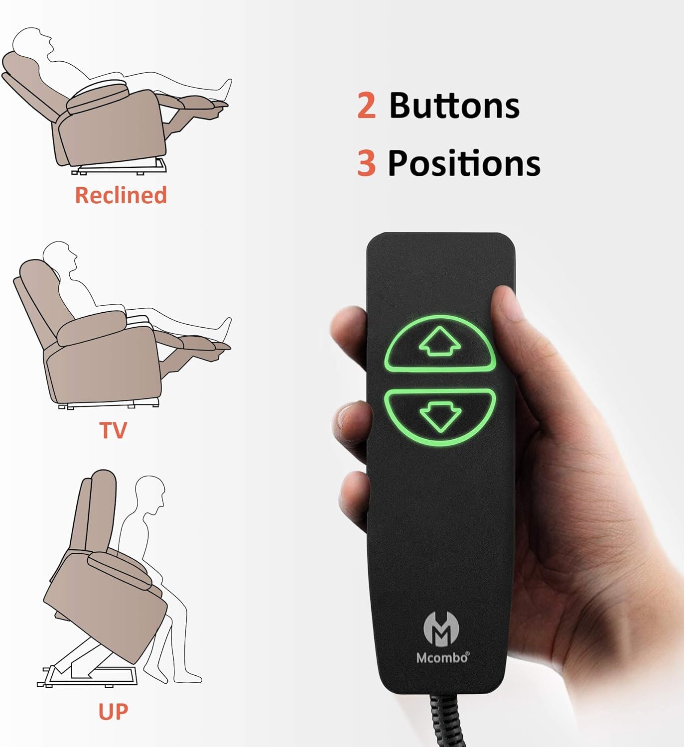 Power Lift Recliner Chair With Extended Footrest Burgundy ShipItFurniture