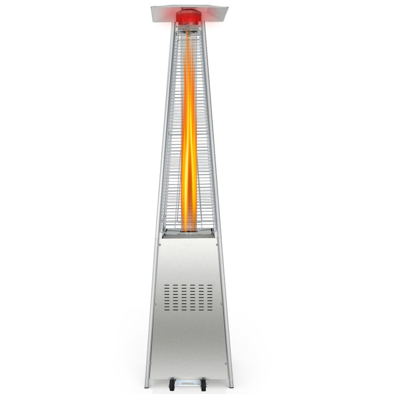 42000 BTU Pyramid Patio Heater with Wheels ShipItFurniture
