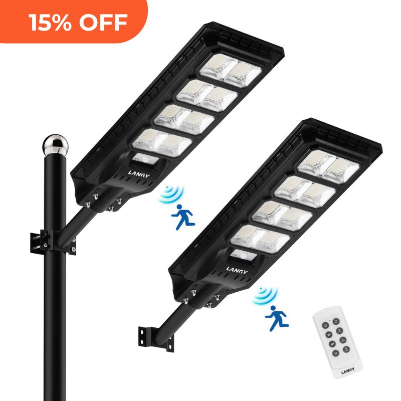150W 200W solar street lights - ES03 Series Langy Solar Lights