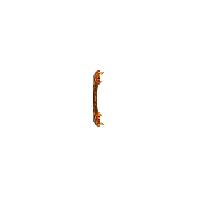 KC HiLiTES FLEX ERA LED Light Bar 10in. Light Shield - Amber (SHIELD ONLY) Dunes 2 Dezert SXS