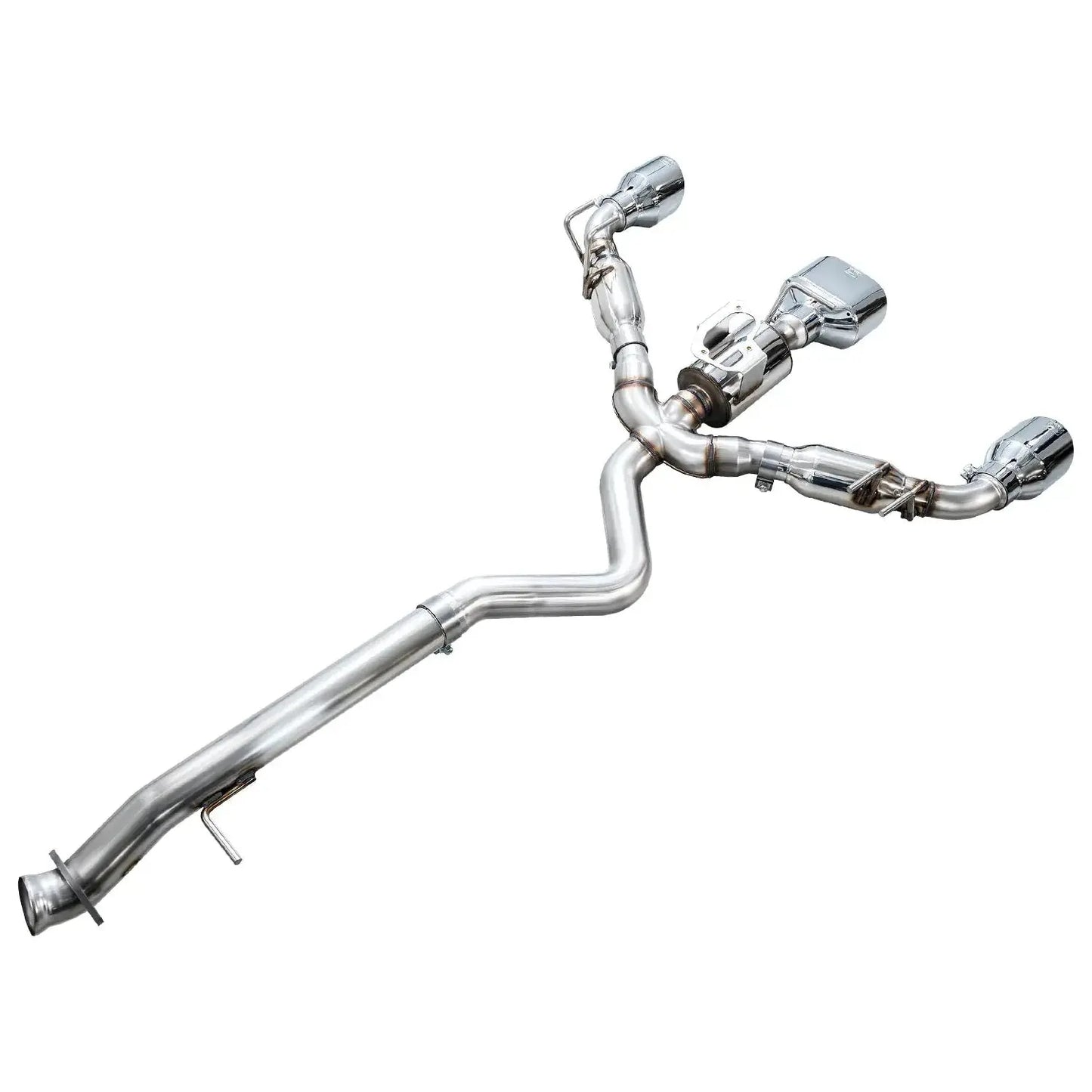 AWE 23-24 Toyota GR Corolla Track Edition Catback Exhaust - Chrome Silver Tips NP Motorsports
