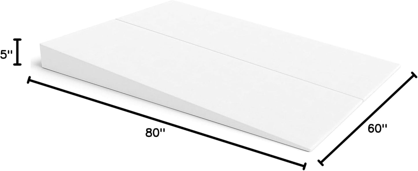 5 Inch Mattress Elevator with Gentle Incline Support