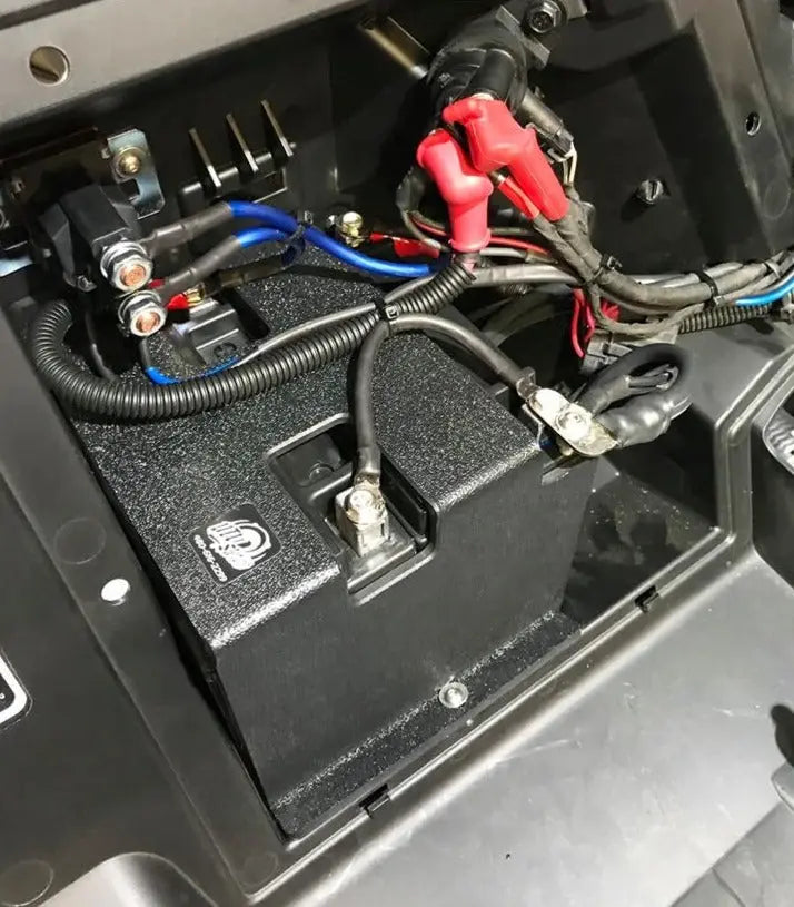 Can-Am® X3 Dual Battery Mount (Mount Only) | UTVS-X3-2BATT-MT Dunes 2 Dezert SXS