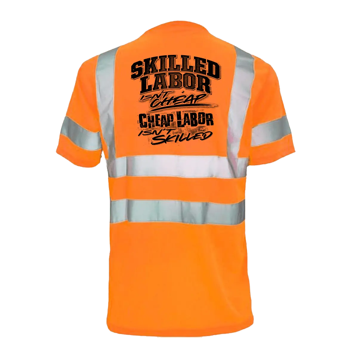Skilled Labor - Reflective Safety T-Shirt Armed American Supply