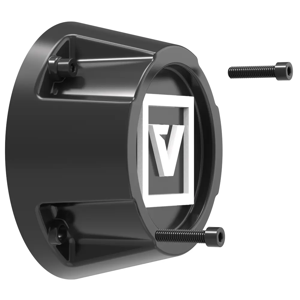 VCAP1 TALL CAP WHITE LOGO 35MM SATIN BLACK VO Dealer Portal