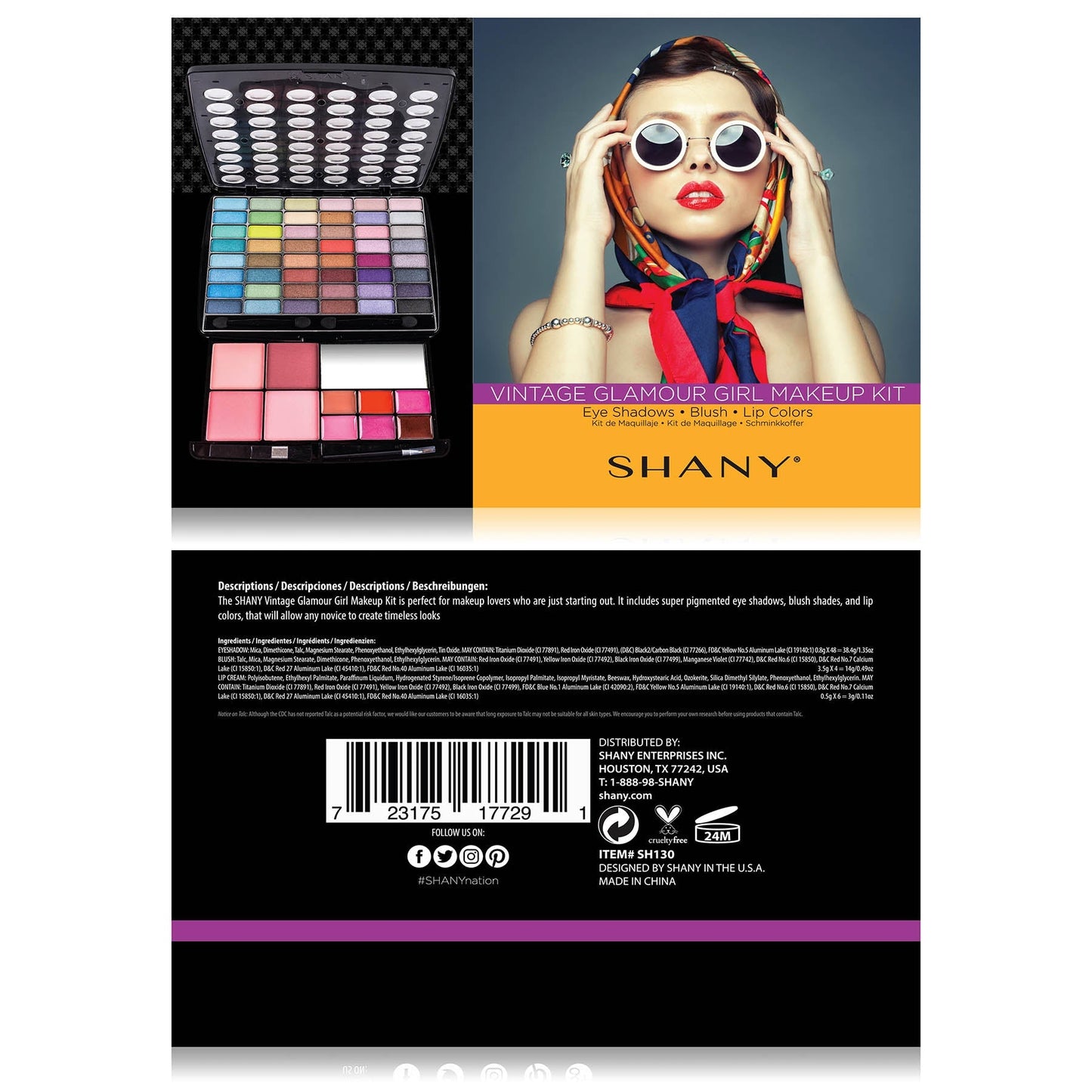 Glamour Girl Makeup Kit - Vintage SHANY