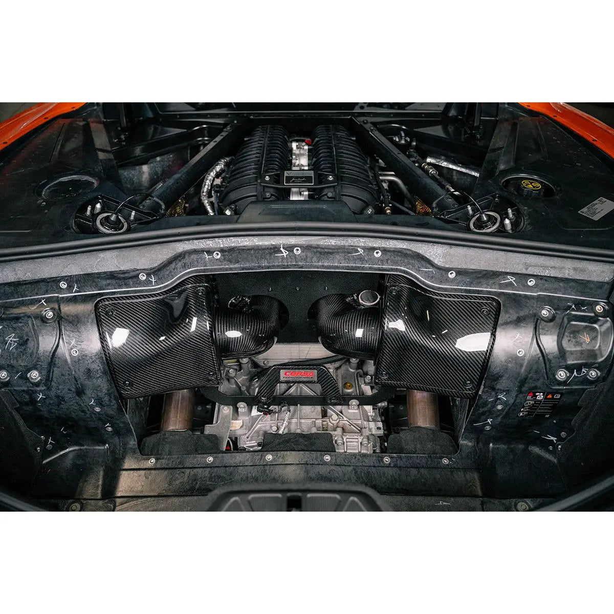 CORSA - 2023+ C8 Corvette Z06 / Carbon Fiber Air Intake NP Motorsports