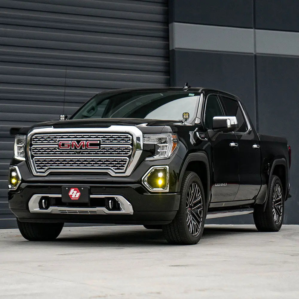 Baja Designs S1 Dual Fog Pocket Light Kit | 19-22 GMC Sierra 1500 Dunes 2 Dezert SXS