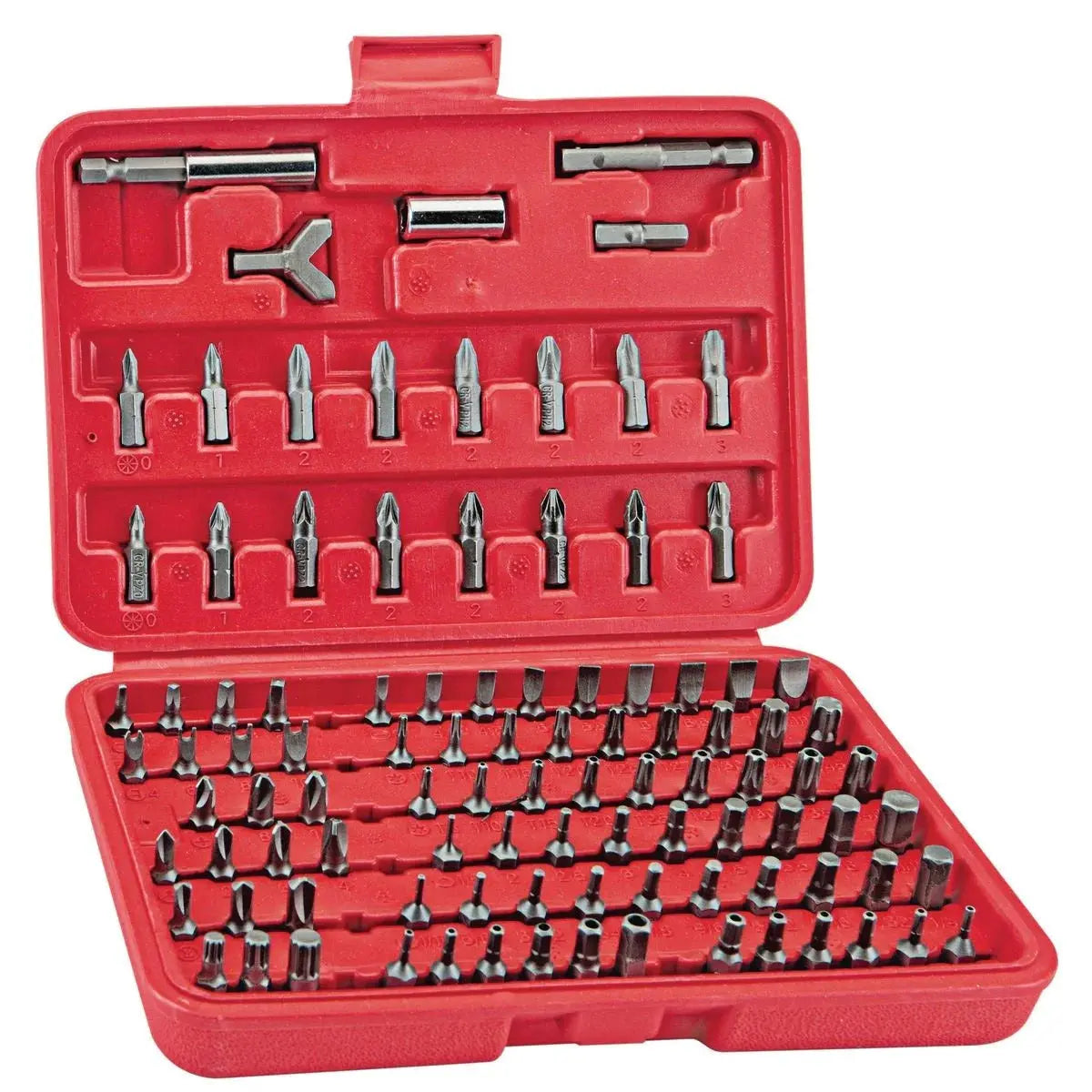 Stark USA 100pc Security Bit Set Torx Star Tamper Screws Hex Key Phillips Stark USA