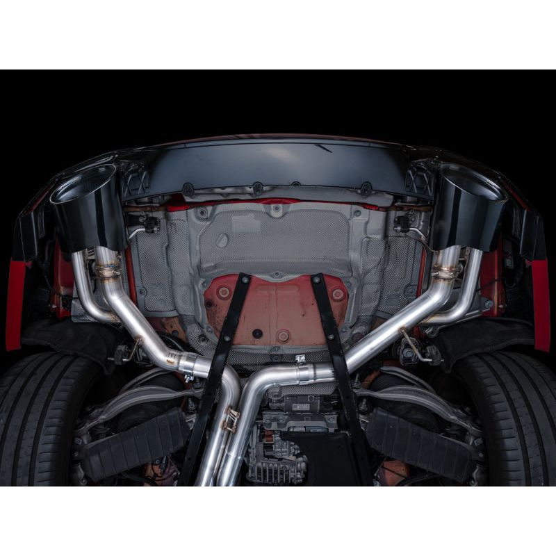 AWE Tuning 21-23 Audi C8 RS6/RS7 SwitchPath Cat-back Exhaust - Diamond Black Tips NP Motorsports