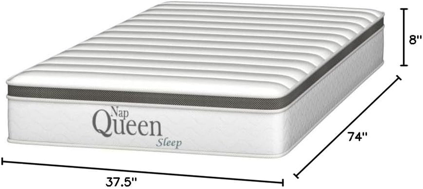 Twin Size Cooling Gel Memory Foam Hybrid Mattress ShipItFurniture