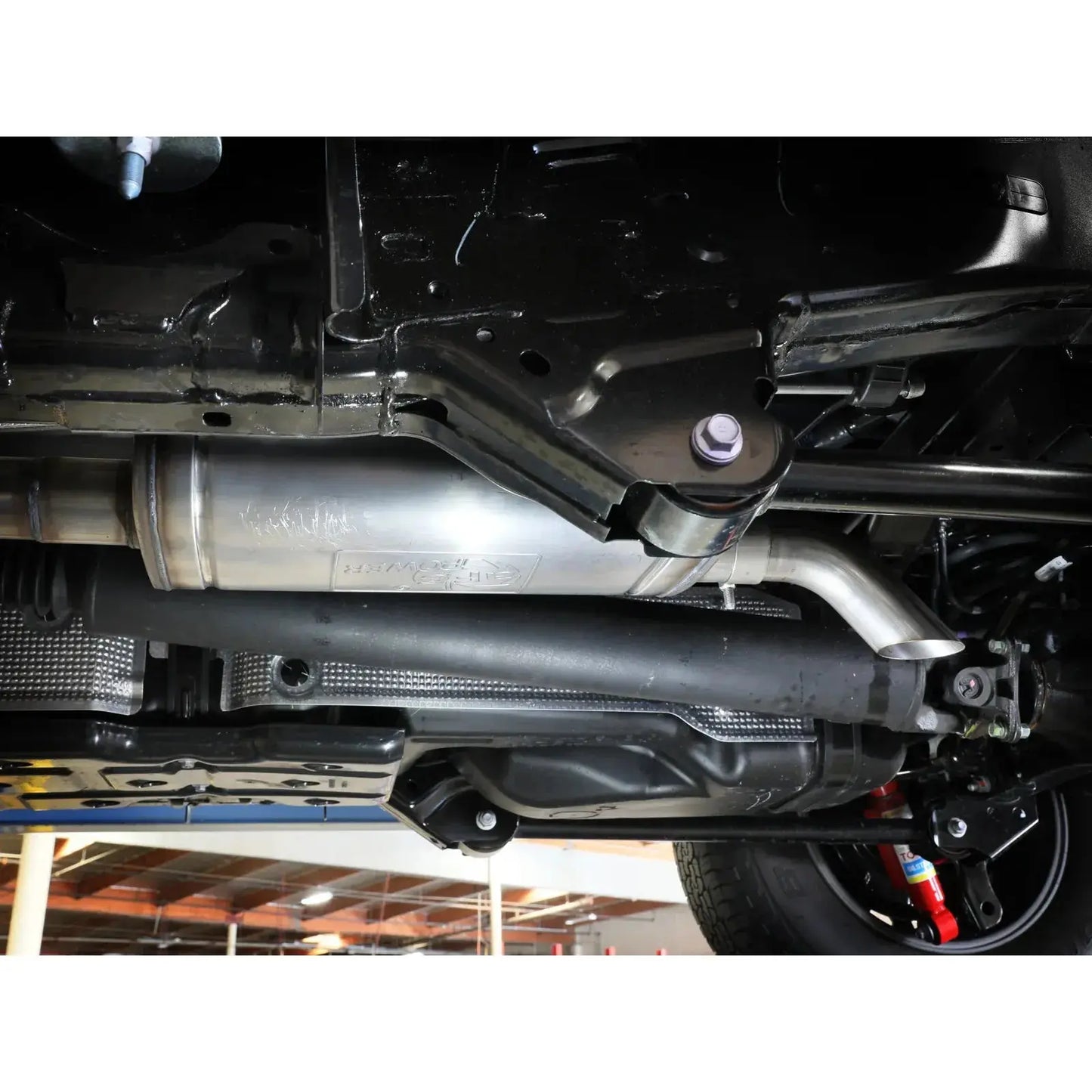 aFe 2024 Toyota Tacoma L4-2.4L ROCK BASHER 2.5in 409 Stainless Steel Cat-Back Exhaust System NP Motorsports