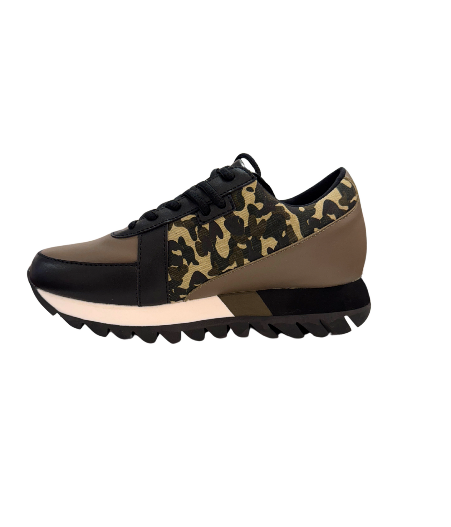 Geri Sneaker in Camo Naughty Monkey