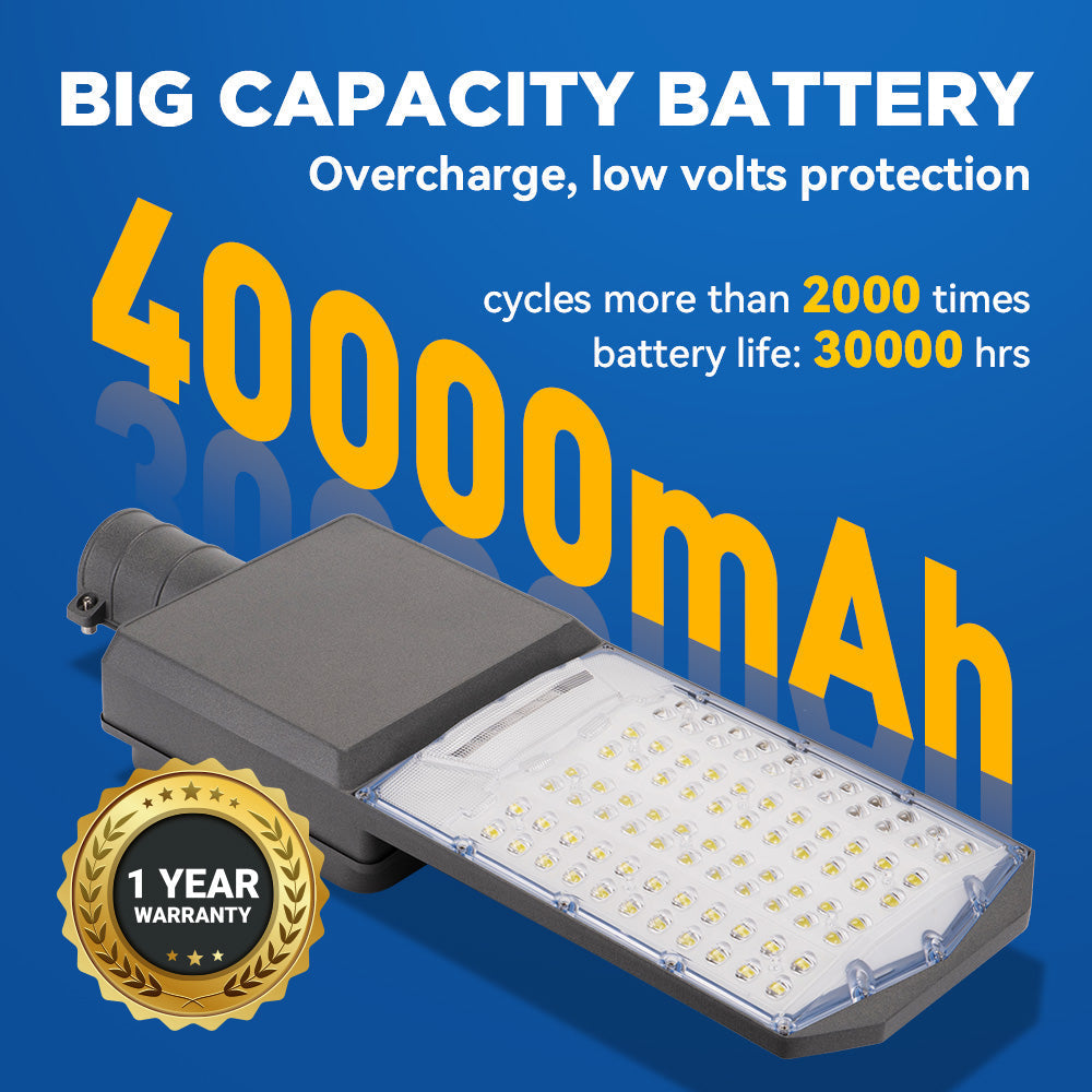 1200W 1500W Solar Parking lot Light -40000lumens Langy Solar Lights