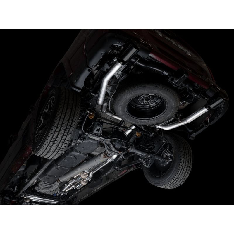 AWE 25+ RAM 1500 3.0TT 0FG Catback Touring Exhaust - Diamond Black Tips NP Motorsports