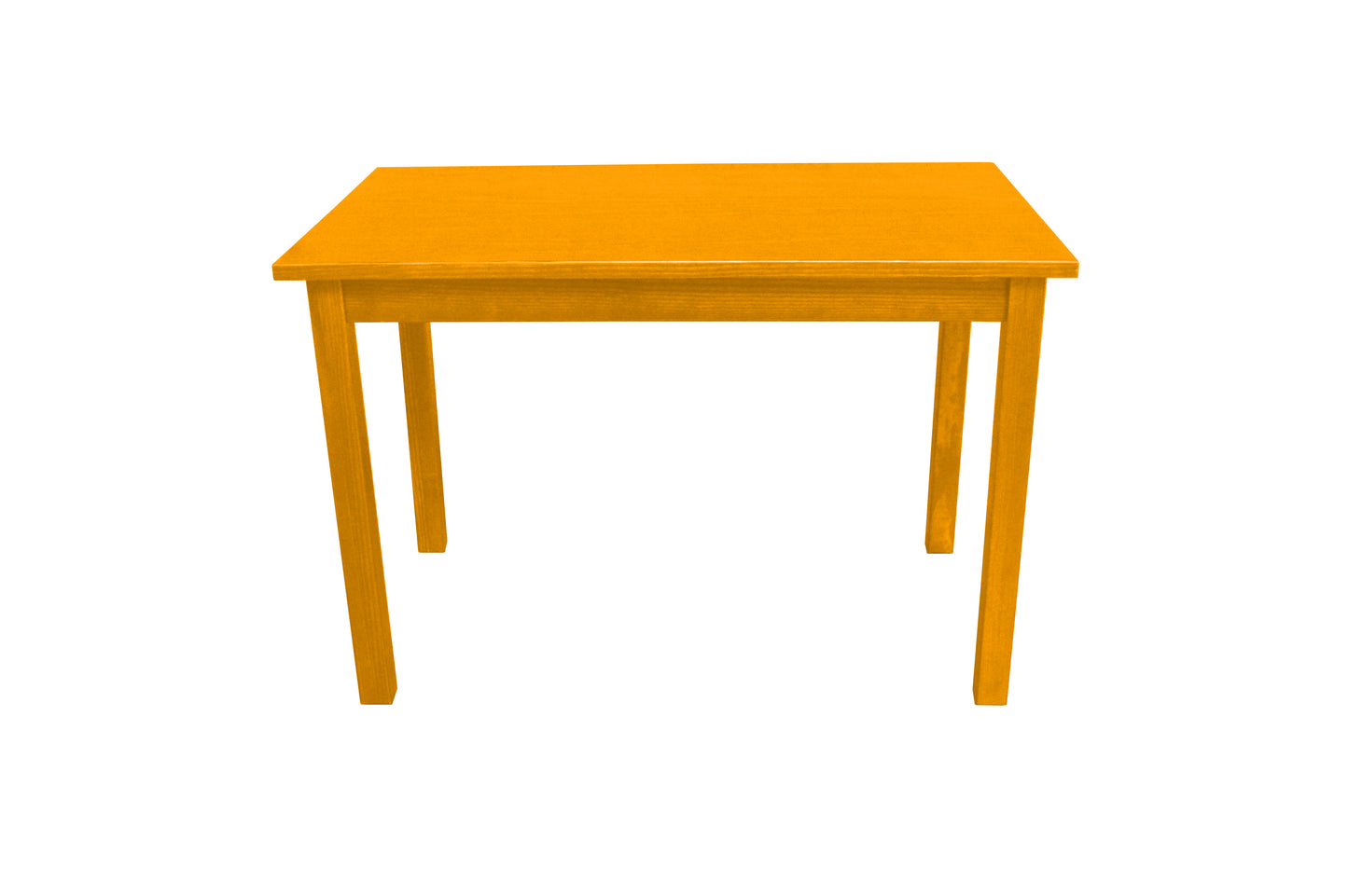 48" Goldenrod Solid Wood Dining Table