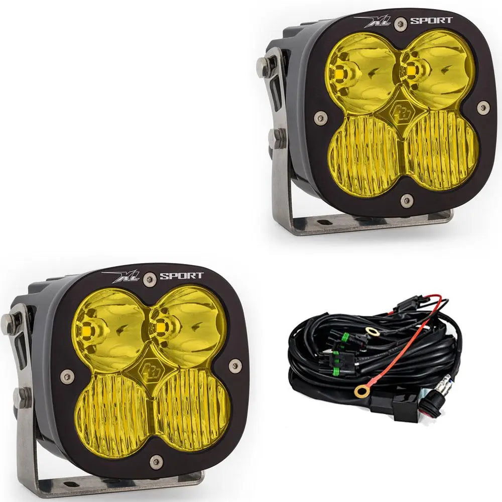 Baja Designs XL Sport LED Auxiliary Light Pod Pair | Universal Dunes 2 Dezert SXS