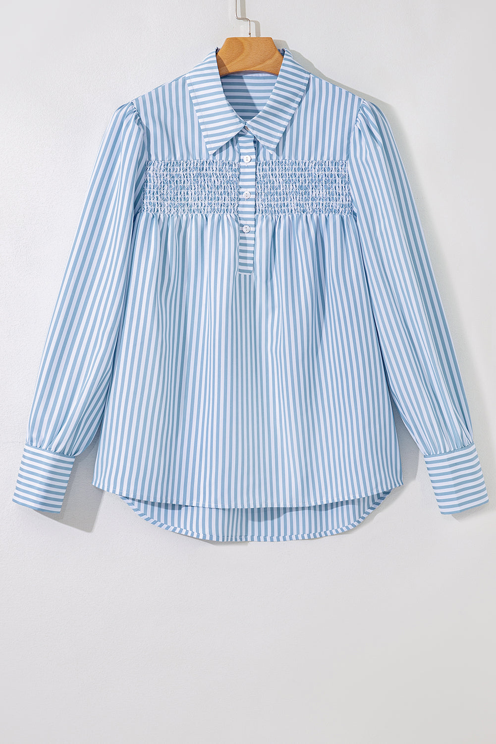 Emersyn Stripe Long Sleeve Top Threaded Pear
