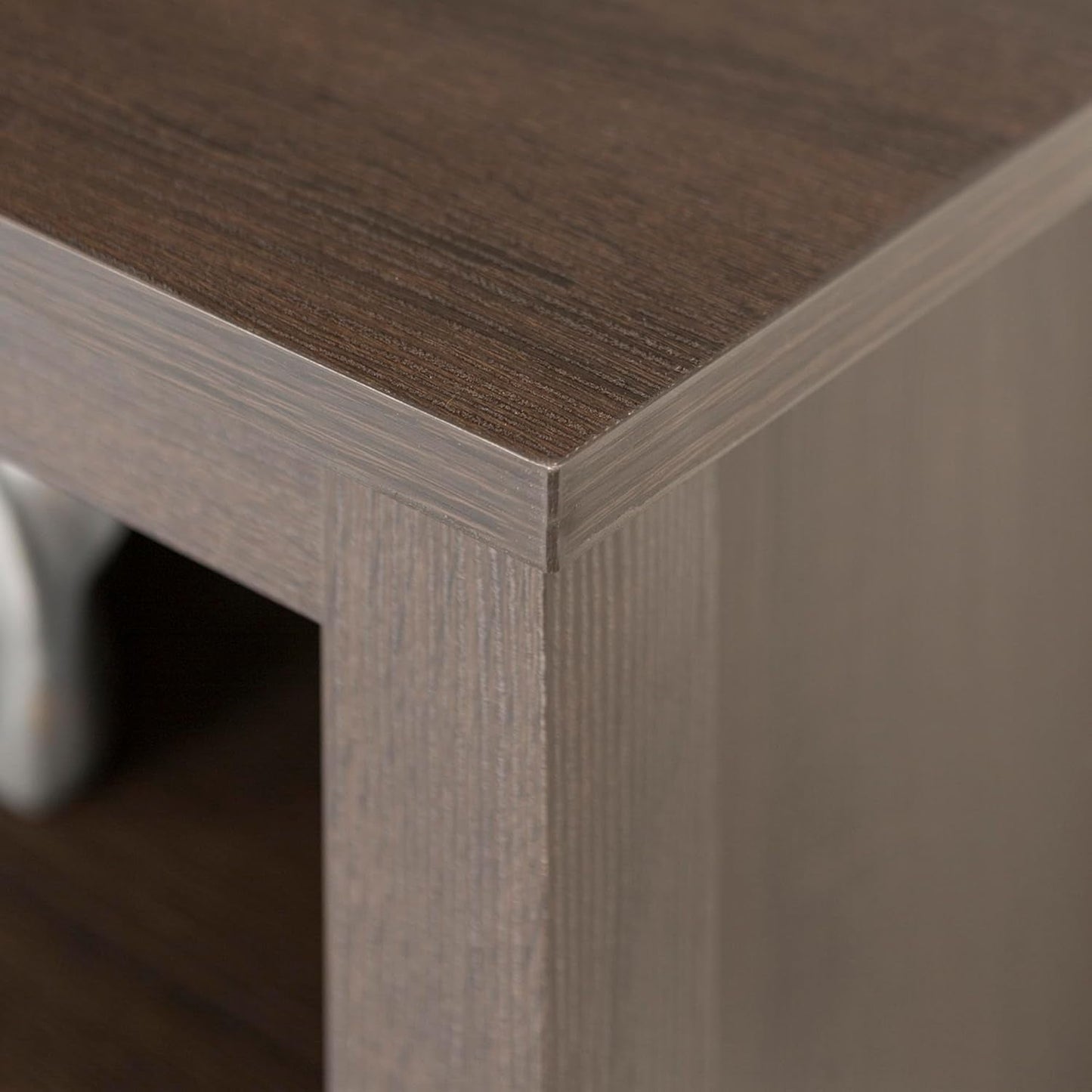 70 Inch TV Stand Espresso Finish With Adjustable Shelves ShipItFurniture