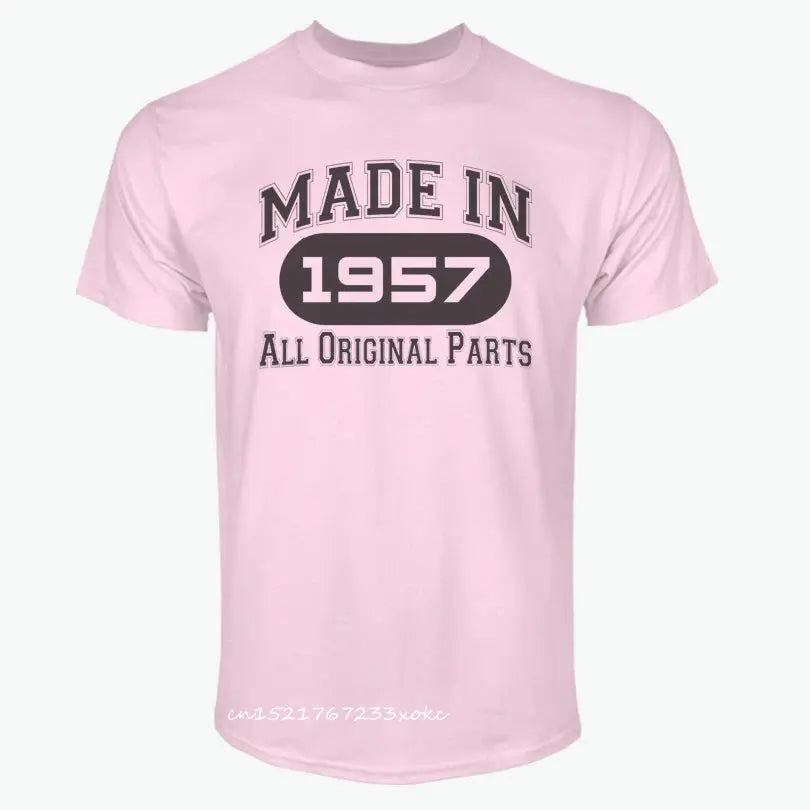Men's T-Shirt Made 1957 All Original Parts 90/10 Get it from Bo