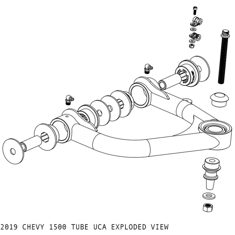 Camburg Chevy/GMC 1500 2WD/4WD 19-23 1.25in Performance Uniball Upper Arms NP Motorsports