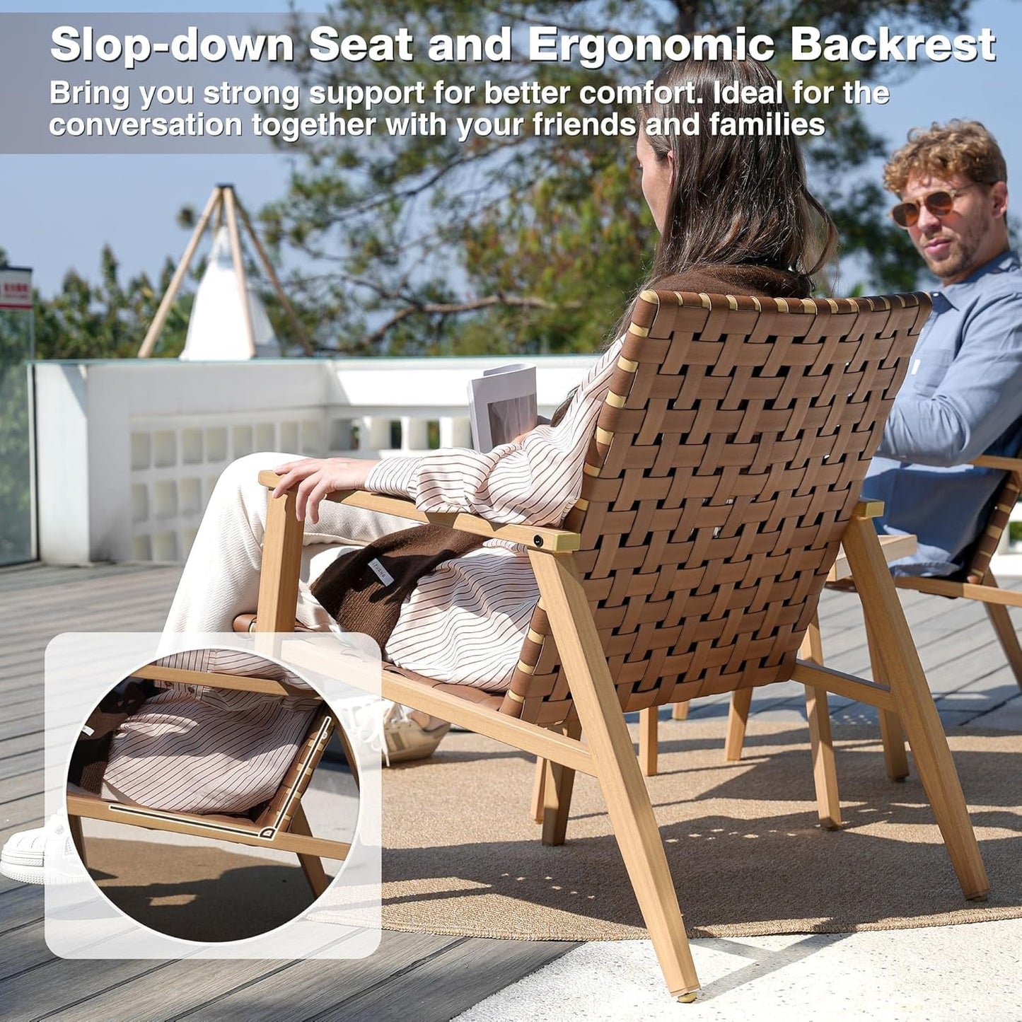 Durable Outdoor Chairs Set for Patio and Garden ShipItFurniture