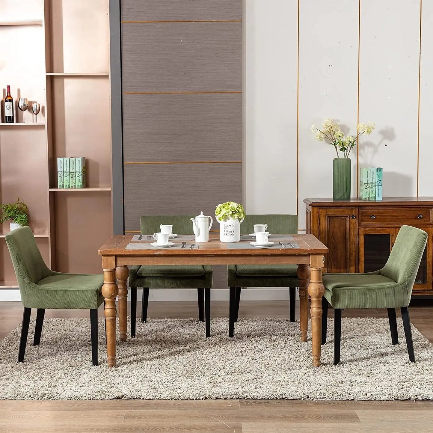 Modern Upholstered Dining Chairs 6-1