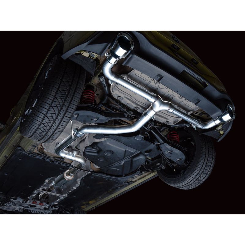 AWE 2022 VW GTI MK8 Track Edition Exhaust - Chrome Silver Tips NP Motorsports