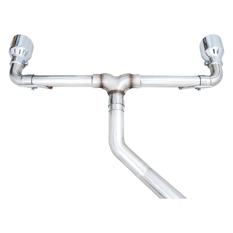 AWE 2022 VW GTI MK8 Track Edition Exhaust - Chrome Silver Tips NP Motorsports