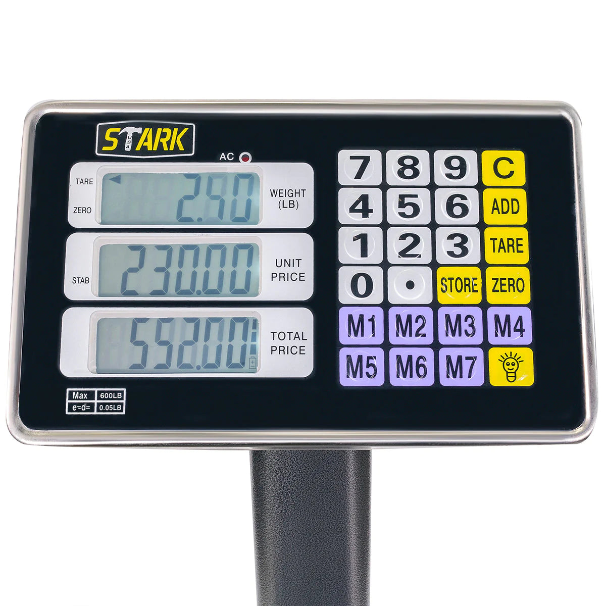 XtremepowerUS 600LB Weight Computer Scale Digital Floor Platform Shipping XtremePowerUS