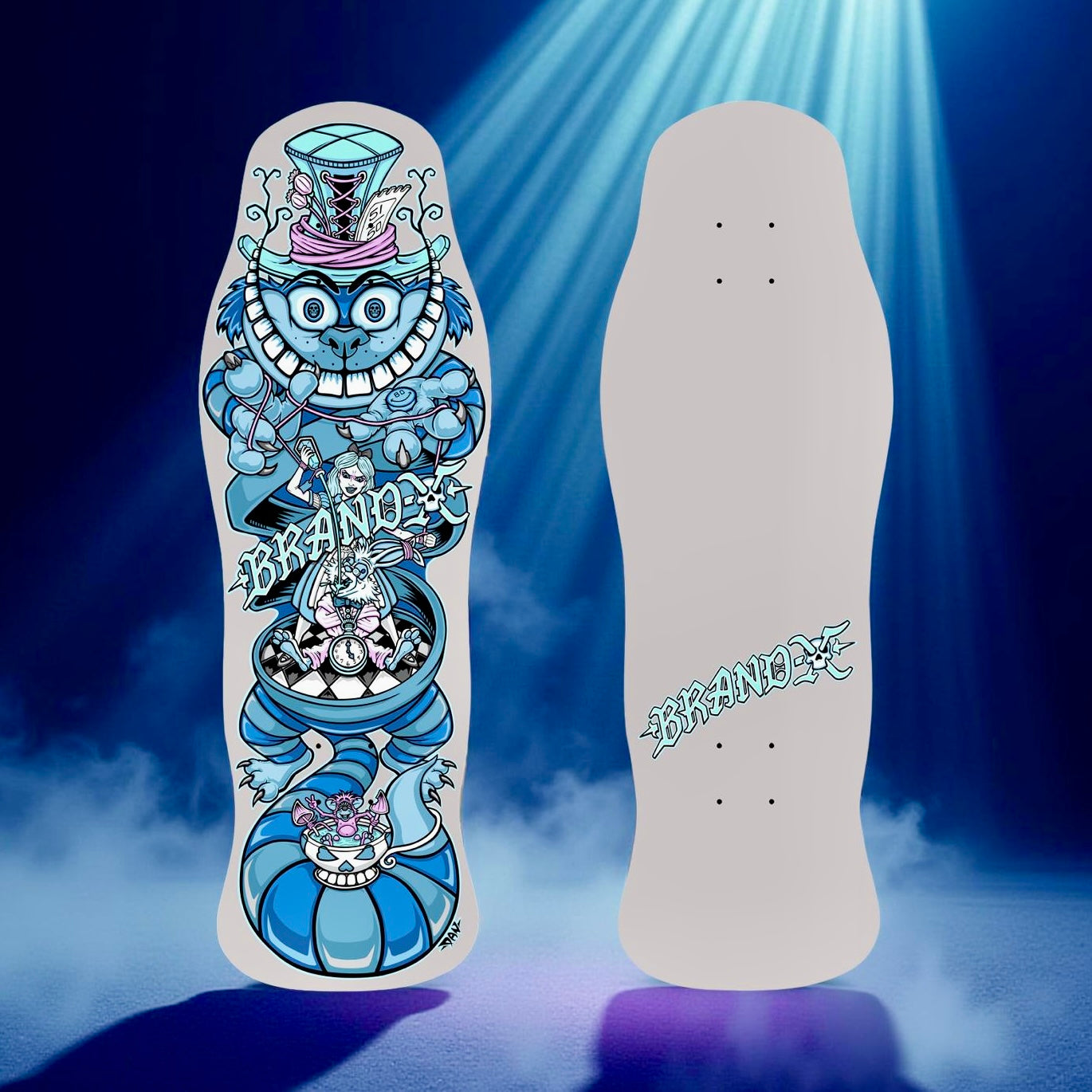 Master Manipulator 10"x30.25" Limited Edition Deck HAND PAINTED (PRE-ORDER, DECEMBER) - Get it from Bo
