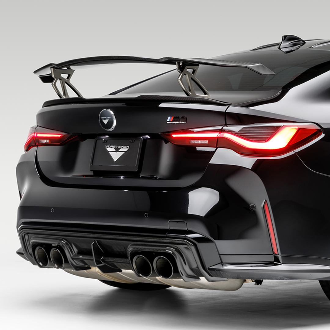 Vorsteiner - BMW G8X M3 | M4 Carbon Fiber Aero Wing Blade with Aluminum Uprights - Get it from Bo