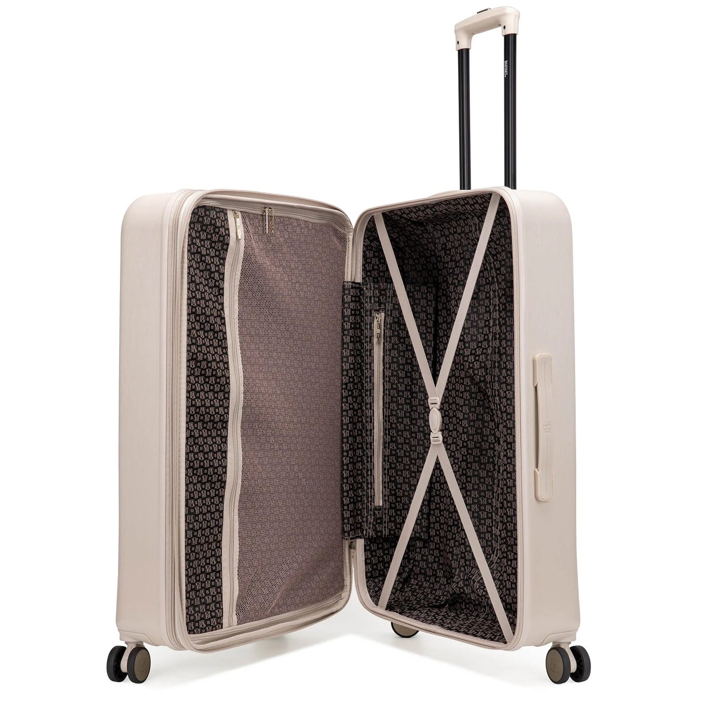Diamond 3 Piece Expandable Chic Luggage Set Travellty
