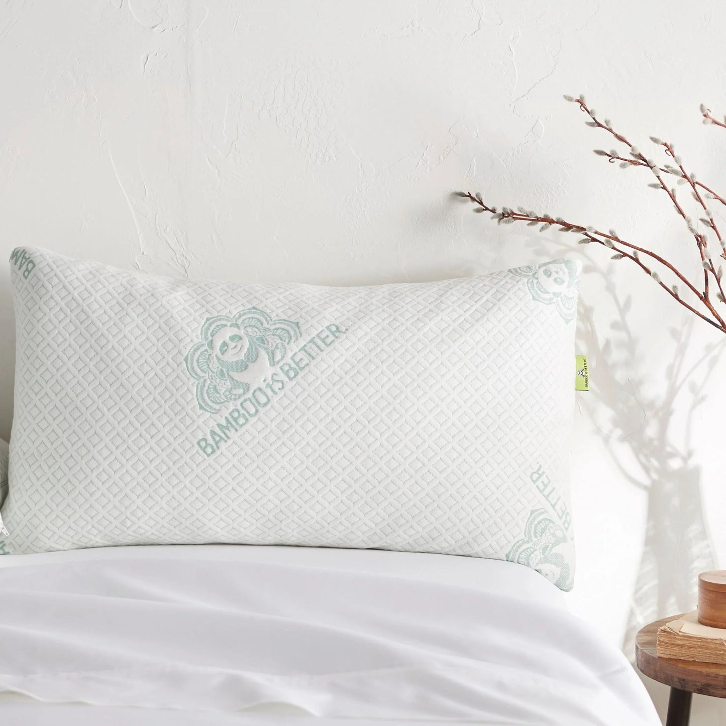 Adjustable Bamboo Cooling Pillow | Queen & King Bamboo is Better