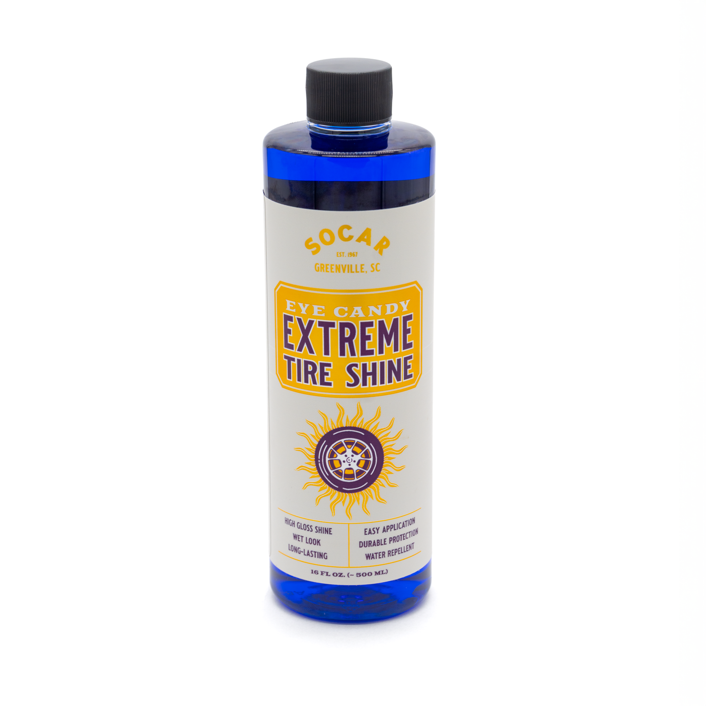 Eye Candy Extreme Tire Shine - High Gloss, Solvent, Wet Look Tire Shine Socar Chemical
