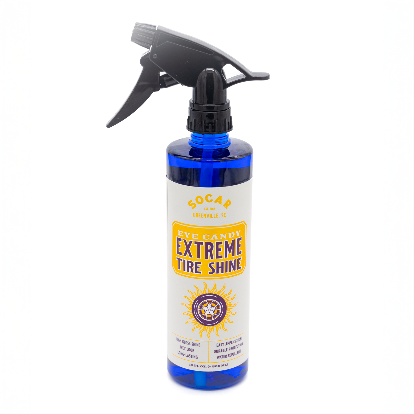 Eye Candy Extreme Tire Shine - High Gloss, Solvent, Wet Look Tire Shine Socar Chemical