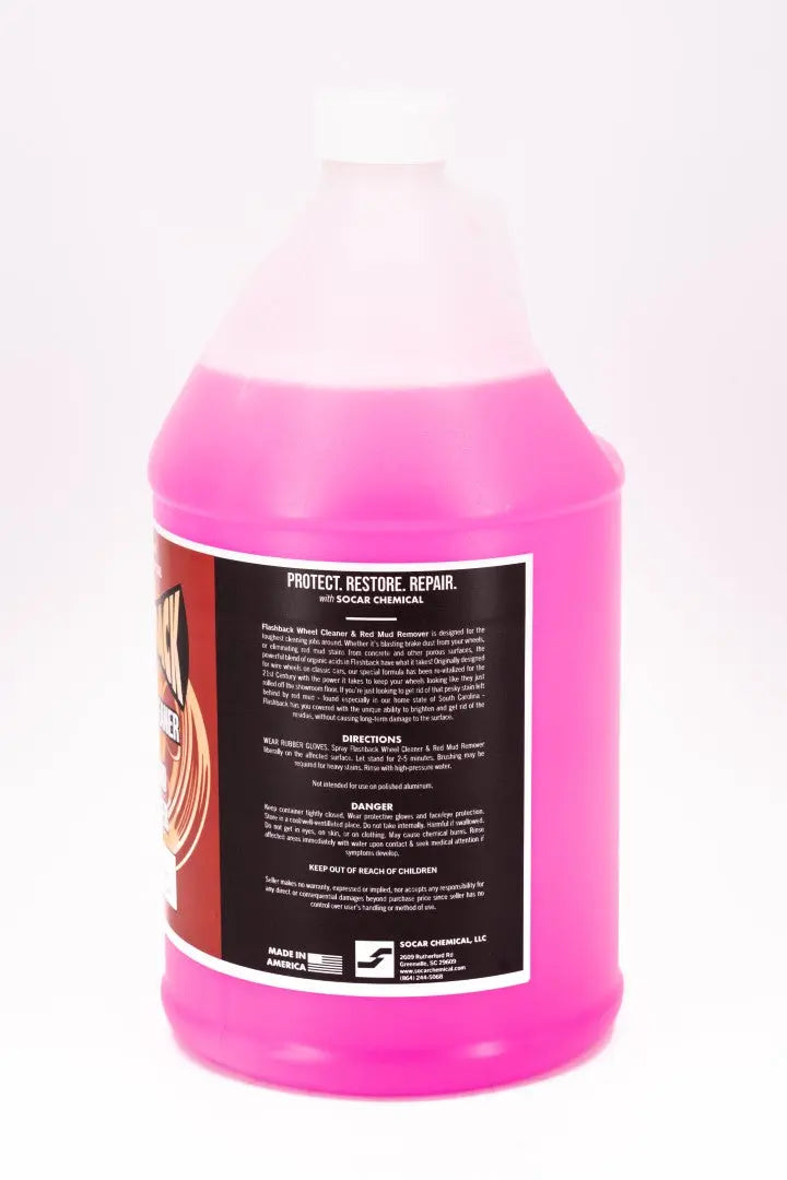 Flashback Wheel Cleaner & Red Mud Remover Socar Chemical