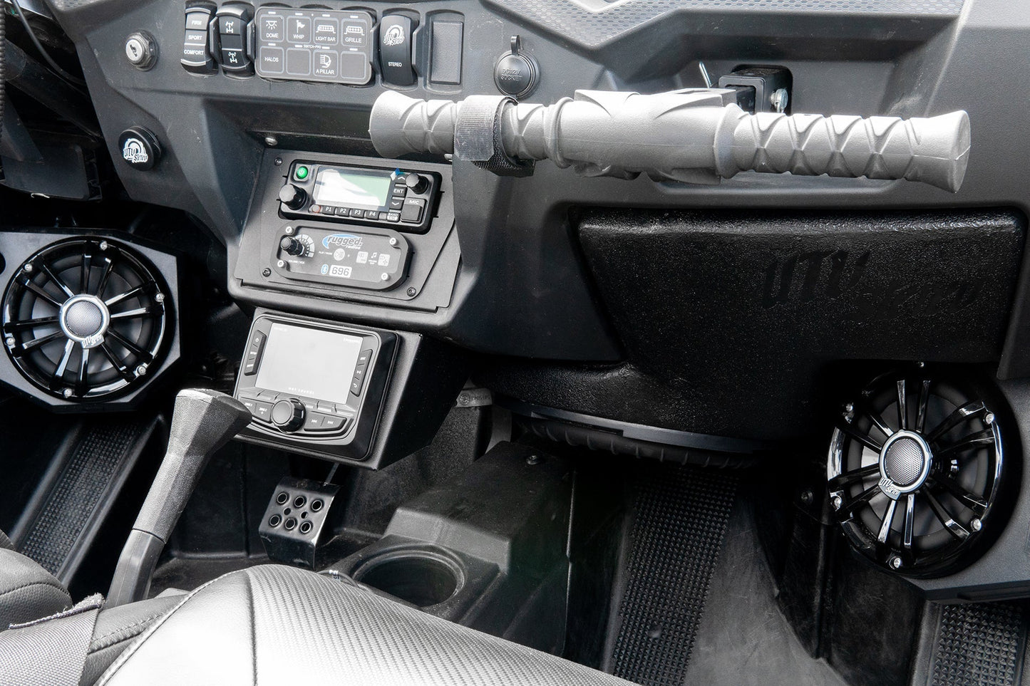 RZR Under Dash Display Mount | UTVS-RZR-HUMT-UNDERDASH Dunes 2 Dezert SXS