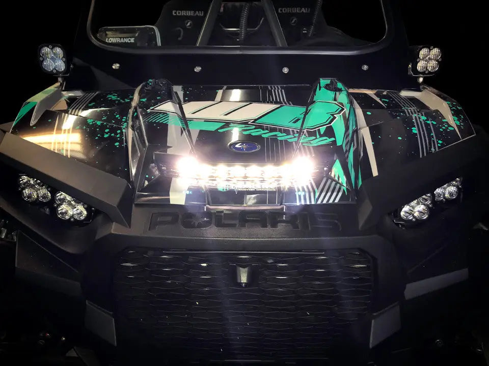 Polaris RZR S8 10" Hood Light Kit | XP Turbo 2016–2018 - Get it from Bo