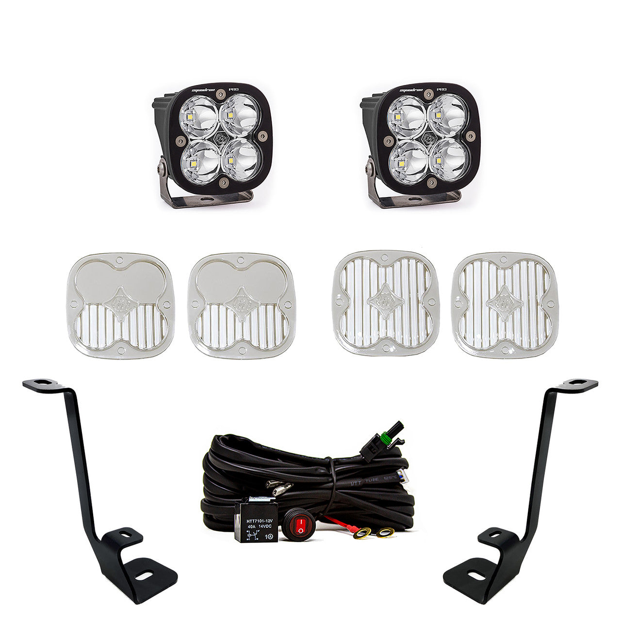 Ford F-150 Squadron Pro A-Pillar LED Light Kit Dunes 2 Dezert SXS