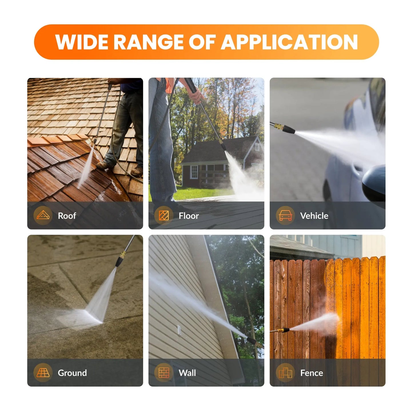 Pressure Washer Turbo Nozzle Giraffe Tools US