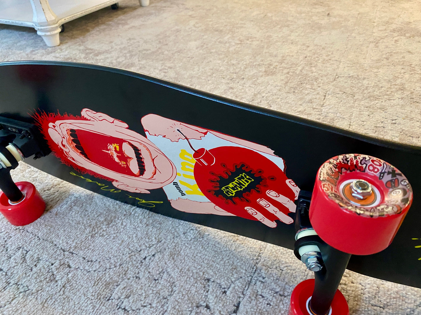 Josh Marlowe “Bomb King” Limited Edition Torpedo COMPLETE 10”x31” HAND-PAINTED (1 of 5) - Get it from Bo